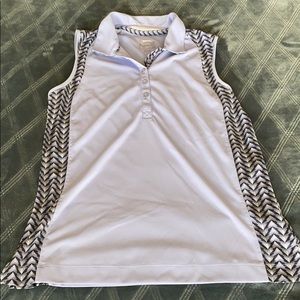 Purple Slazenger Golf Shirt